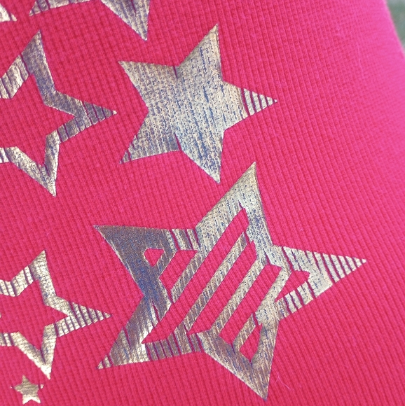 2b bebe Red and Gold Stars 4th of July Tank Top - Picture 5 of 13